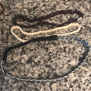 Lot of 3 headbands.